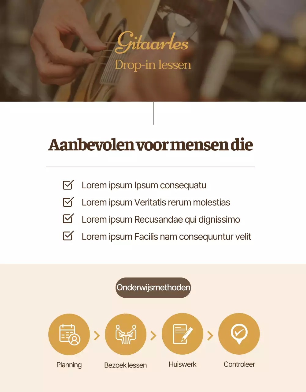 Leer hoe je zacht en emotioneel hele gitaarles details speelt