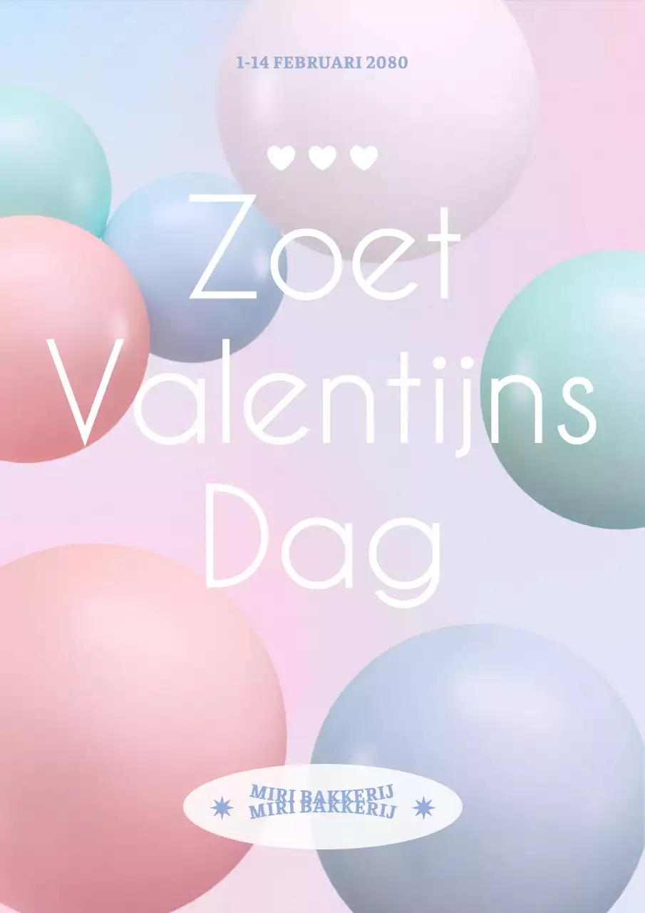 Promoot een eenvoudige witte dag met een 3D cirkelvormige achtergrond