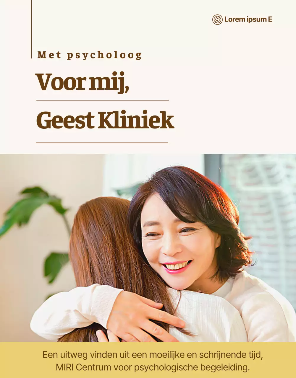 Zachtgekleurde psychologische begeleiding detailpagina