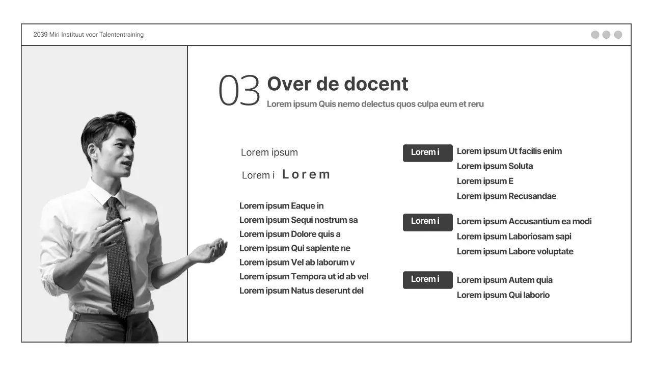 Zakelijk voorstel trainingsprogramma op maat PPT by Grayton