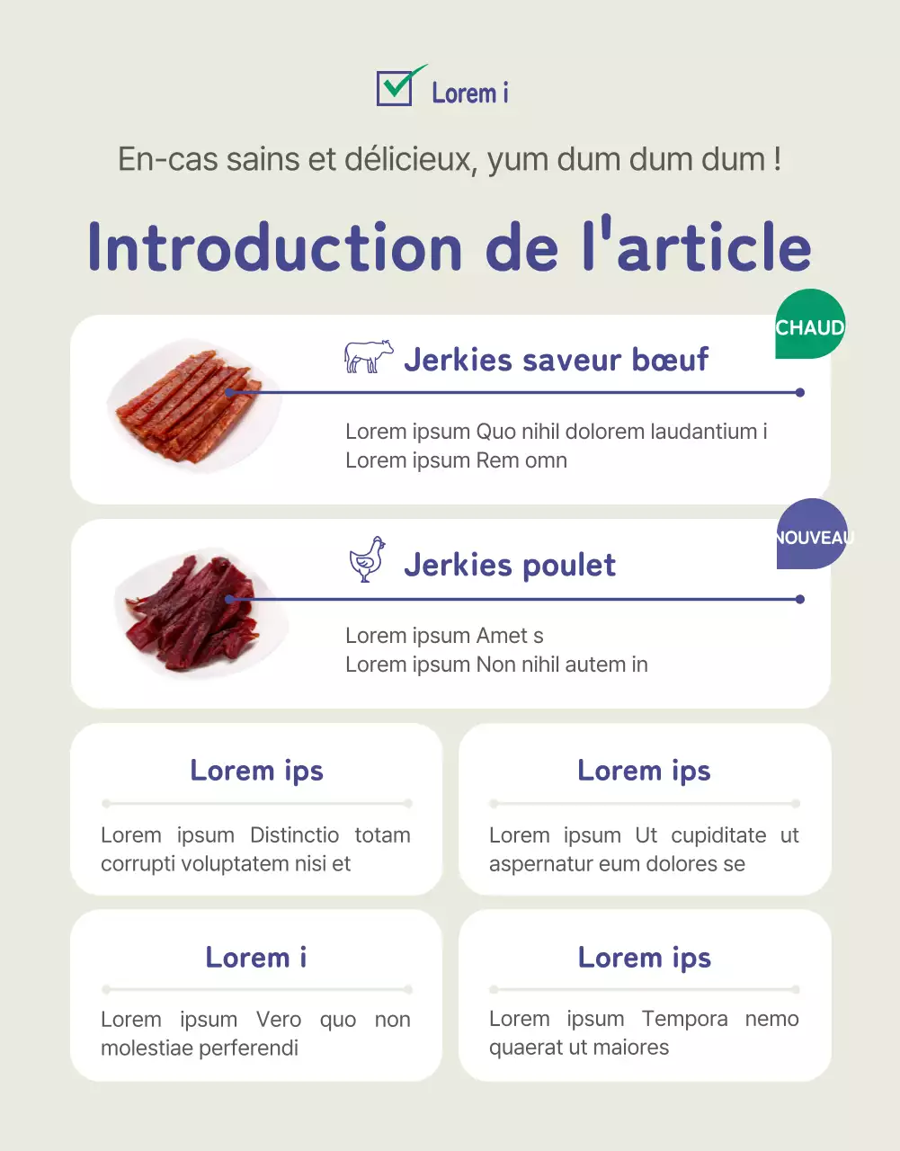 Mignonnes friandises bleues et vertes pour chiens page détaillée