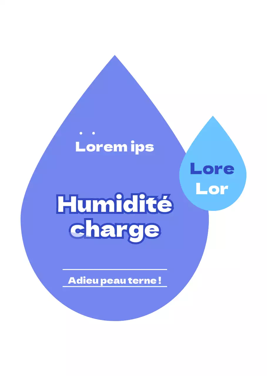 Des pois bleus pour promouvoir