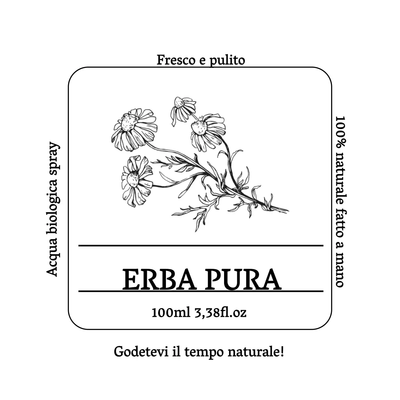 Igienizzante per mani alle erbe pure