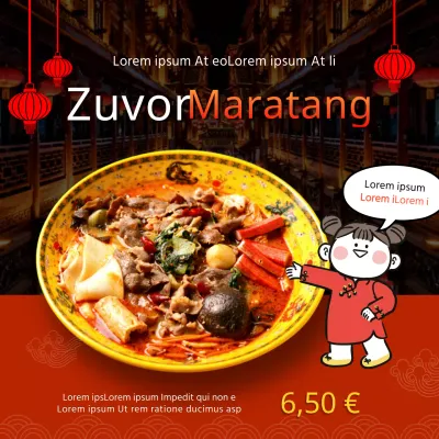 Die auffällige Marathon-Werbung von Black and Red