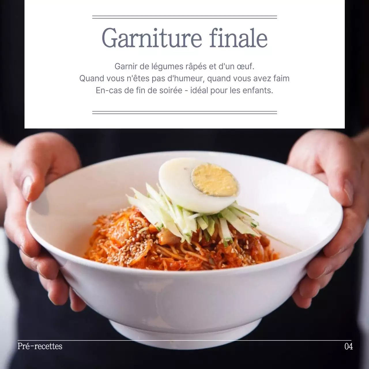 Recette de nouilles Bibimbap