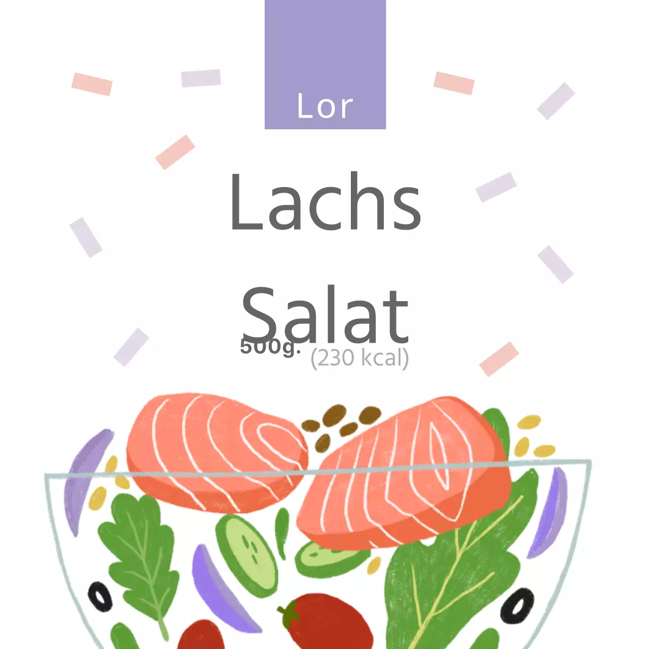 Lachs-Salat