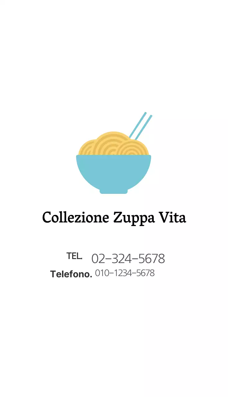 Collezione Life Soup