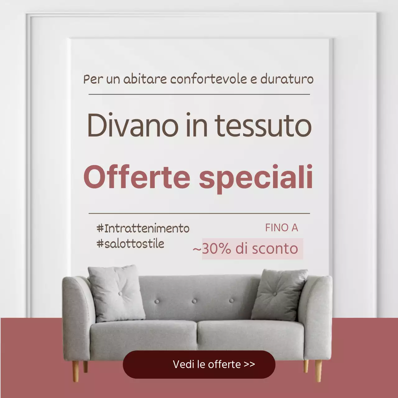 Mobili rosa e ordinati in vendita a un prezzo conveniente