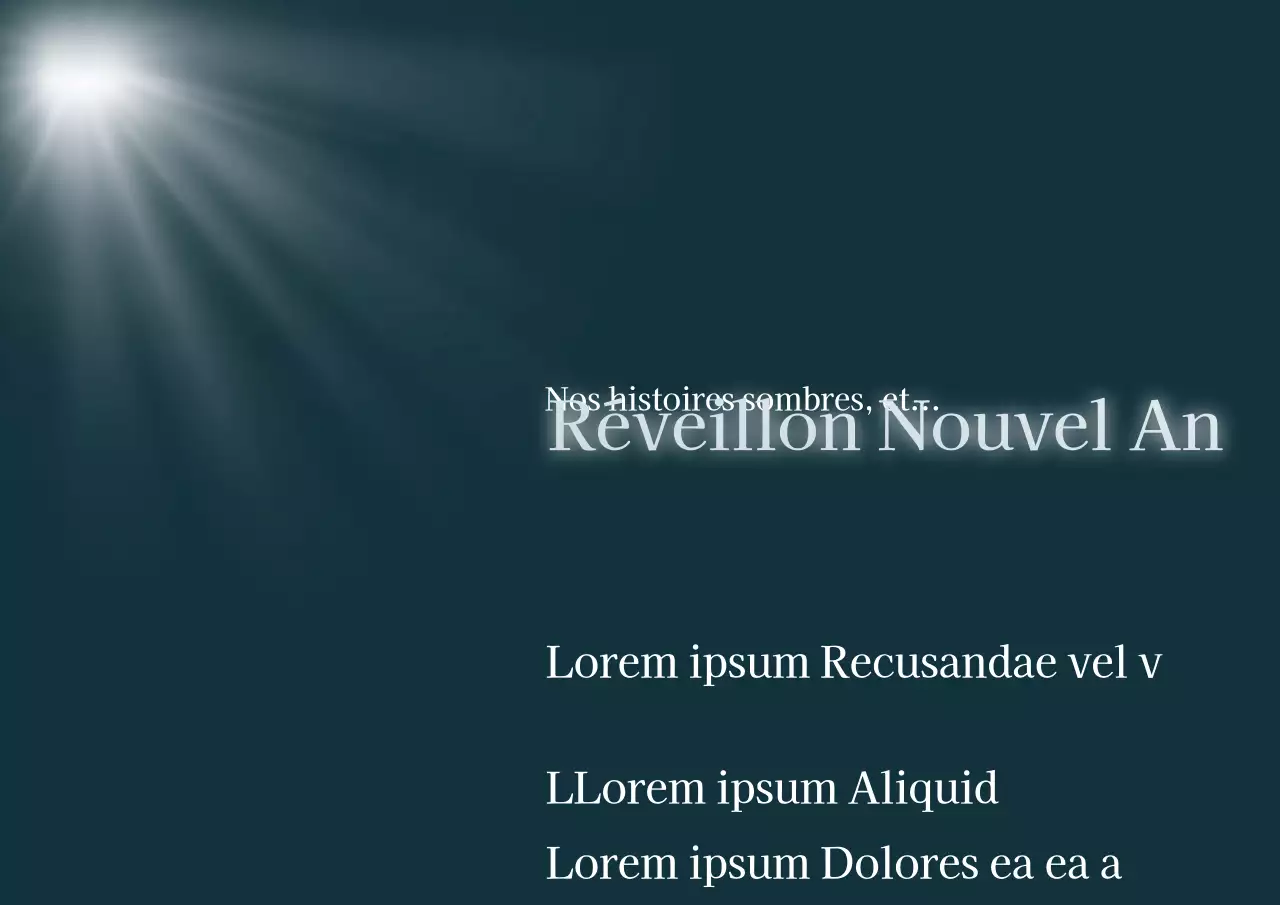 Réveillon du Nouvel An