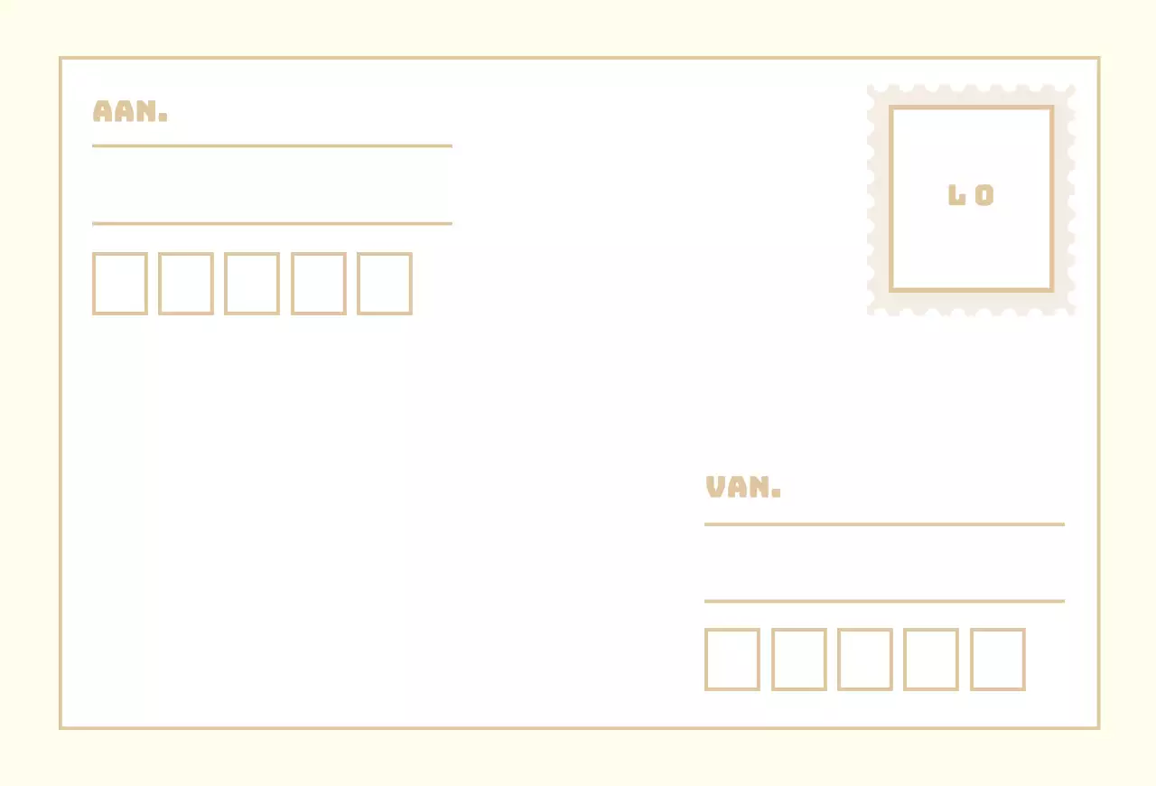 Schattige Zwarte Tijger Karakter Nieuwjaarskaart in Ivoor