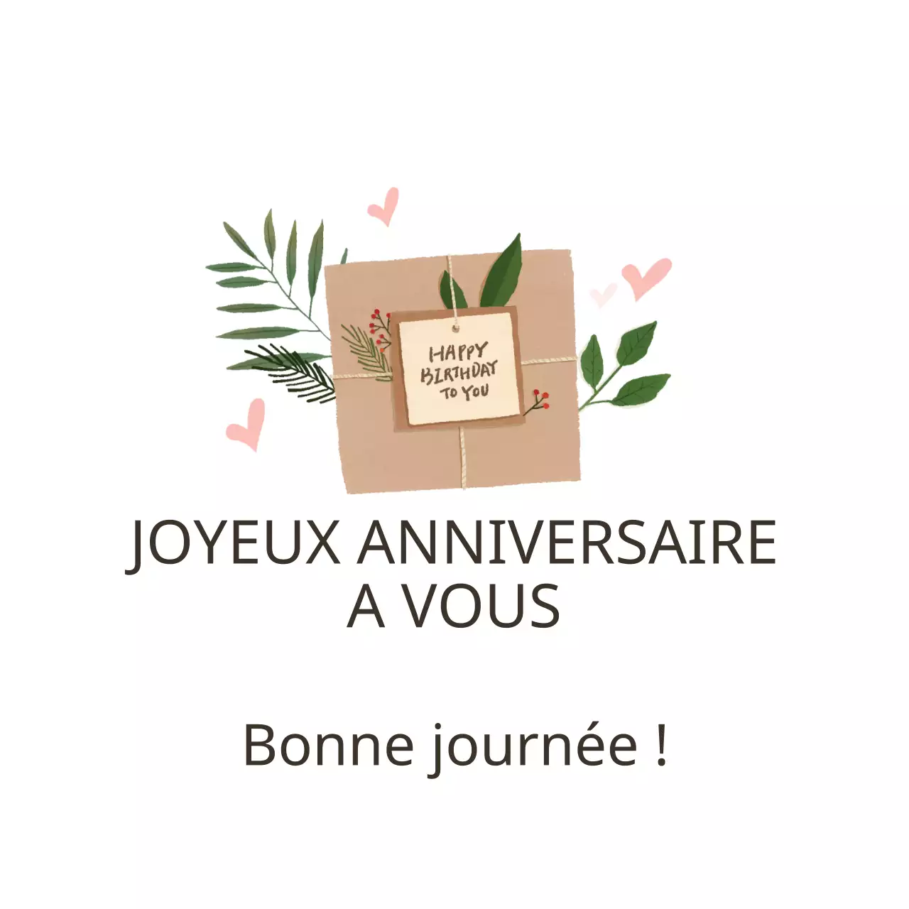 Joyeux anniversaire