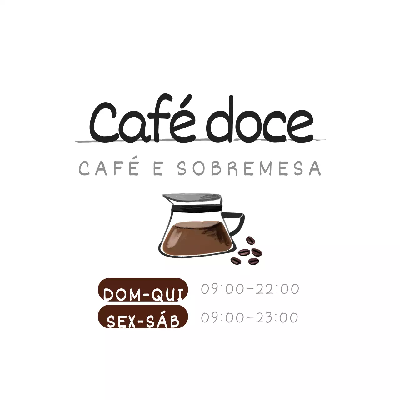Café doce