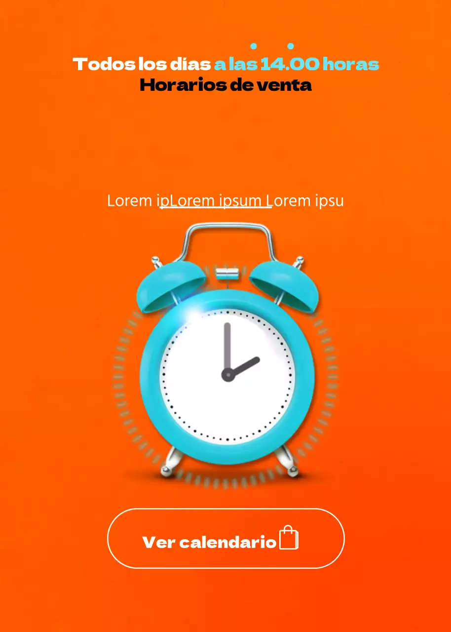 Timesale todos los días a las 14:00