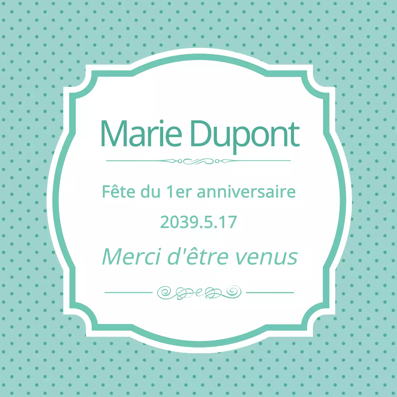Merci d'être venus