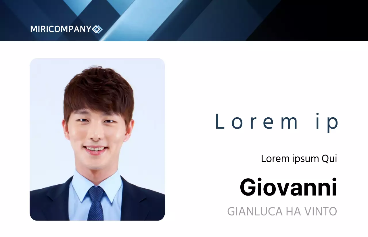 Certificato per aste in stile semplice e pulito con cornice in blu navy e nero