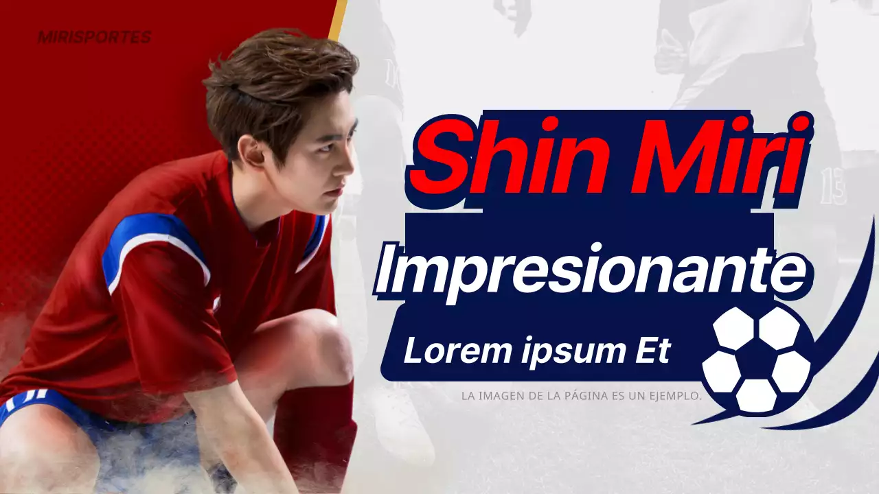 Lo más destacado del partido de un futbolista vestido de rojo y azul