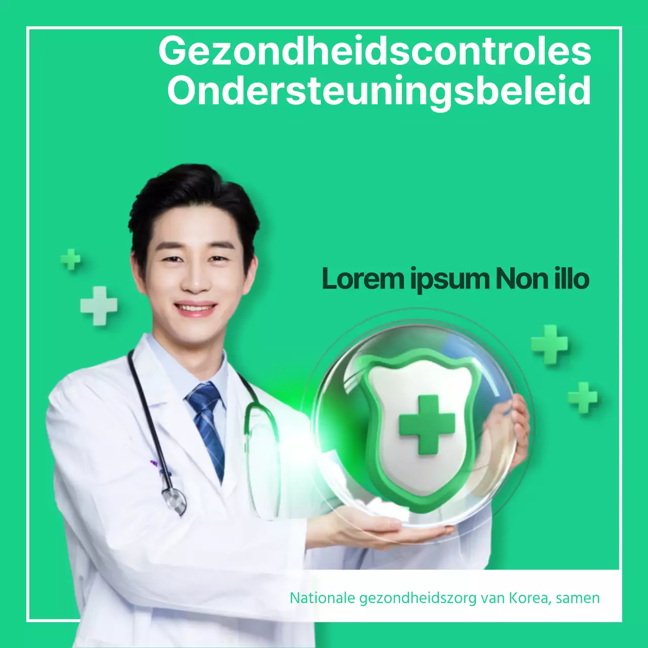 Beleid ter ondersteuning van gezondheidsonderzoeken