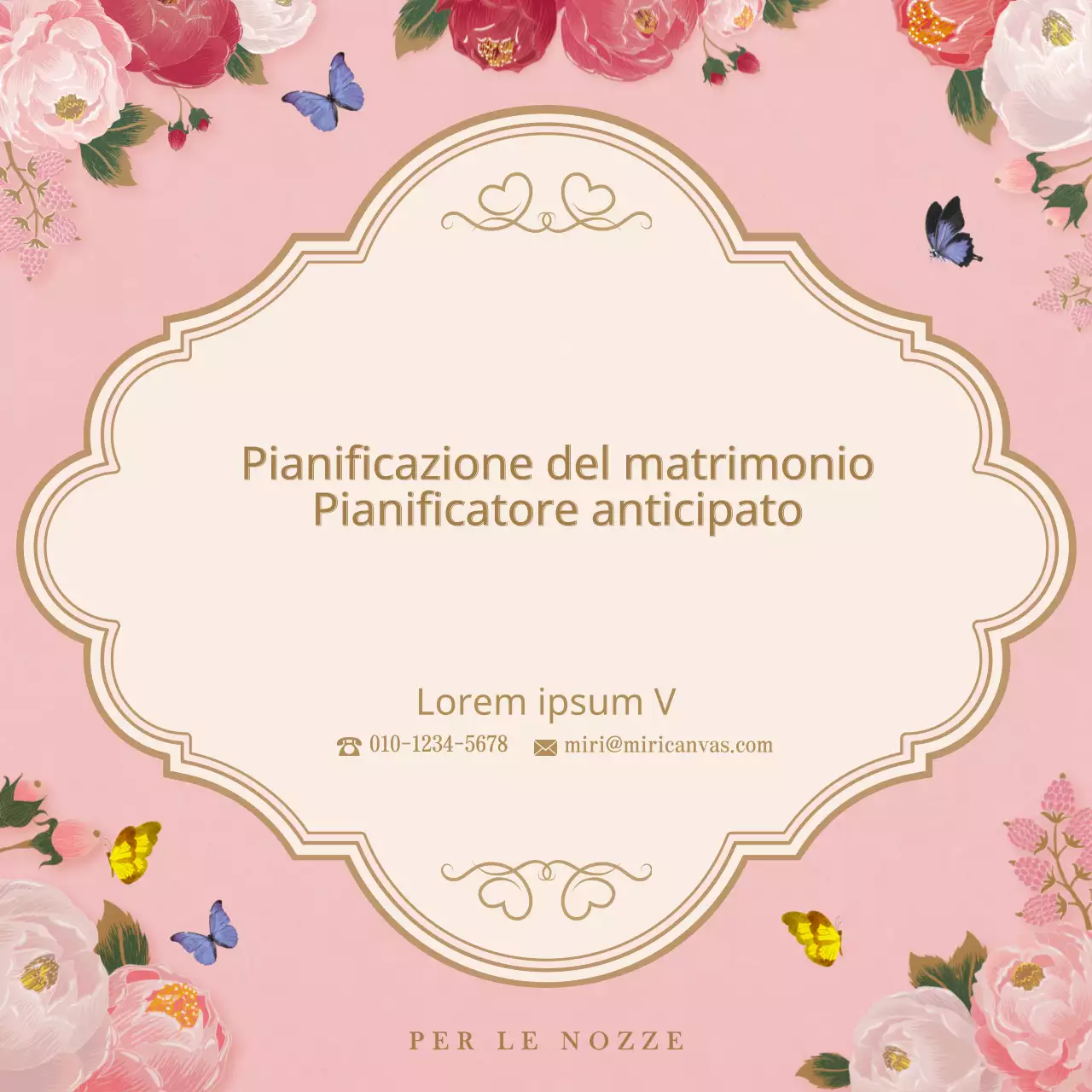 Lista di controllo della location per matrimoni con illustrazioni floreali primaverili rosa e beige