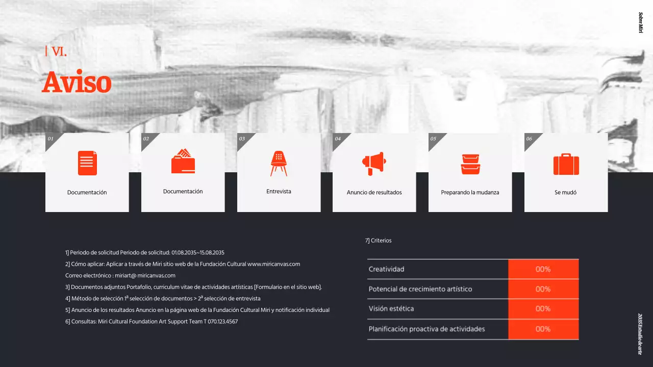 Convocatoria para artistas residentes en el Estudio de Arte Rojo y Negro