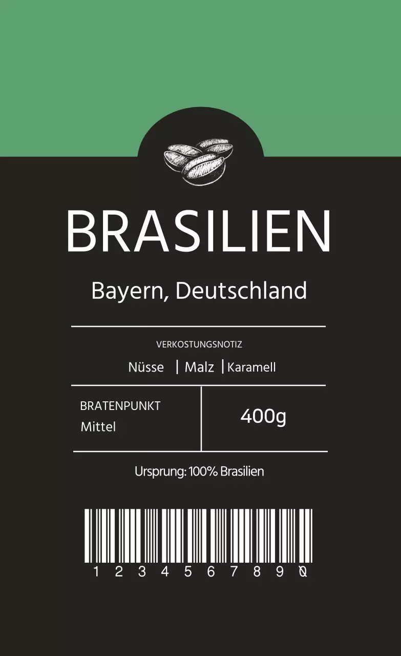 Brasilianische Bohnen aus Minas Gerais