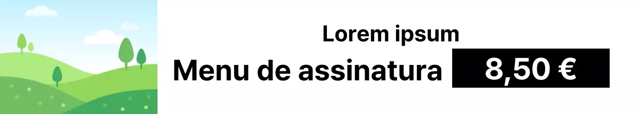 Mockup de jornal_banner de rua