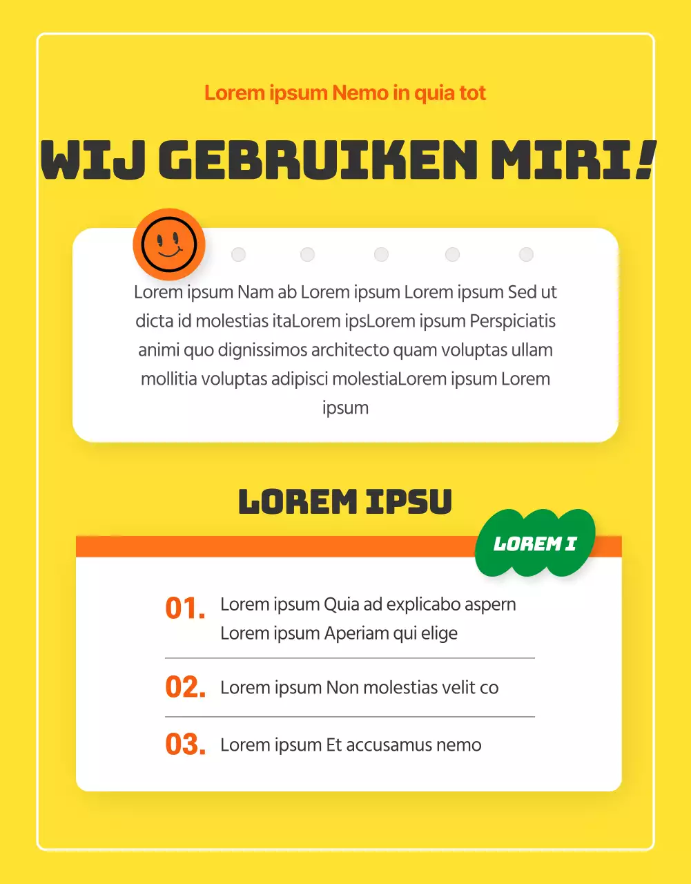 Maak kennis met onze jonge, energieke, oranjekleurige interne vrijwilligers (detailpagina)