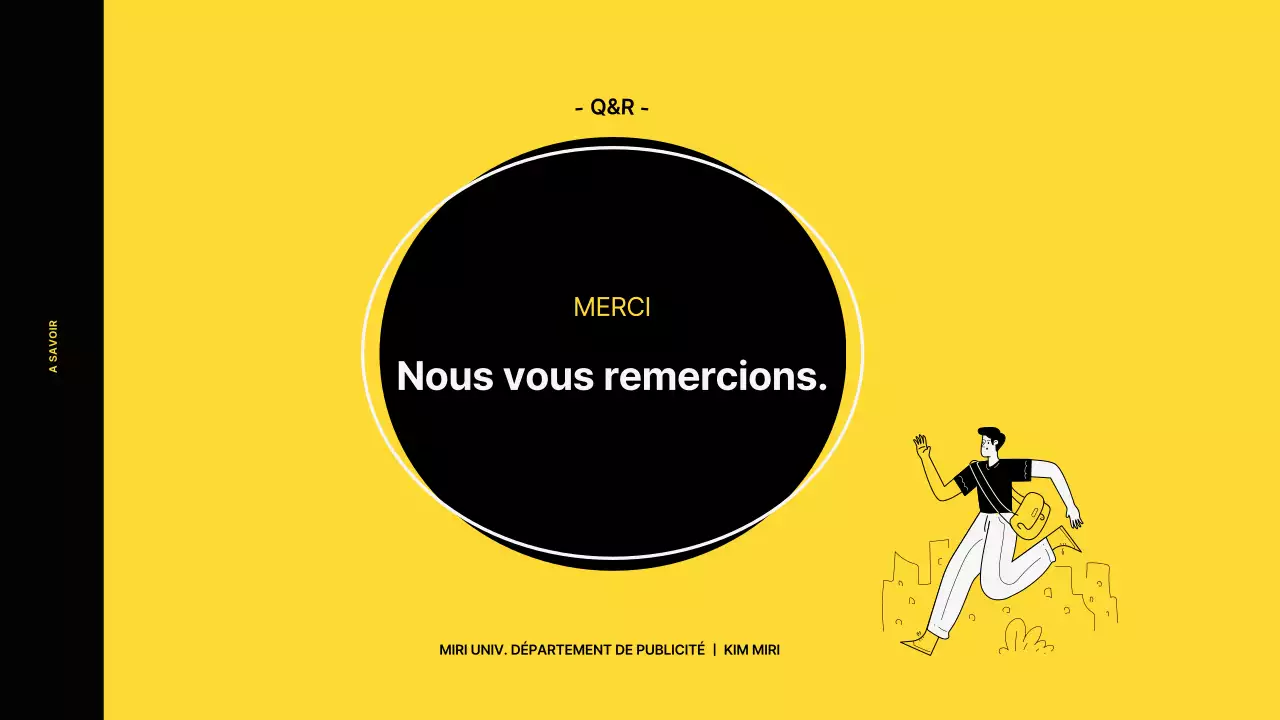 Plan de promotion marketing pour une chaussure de sport avec un concept d'illustration en couleurs vives dans les tons jaunes et noirs.