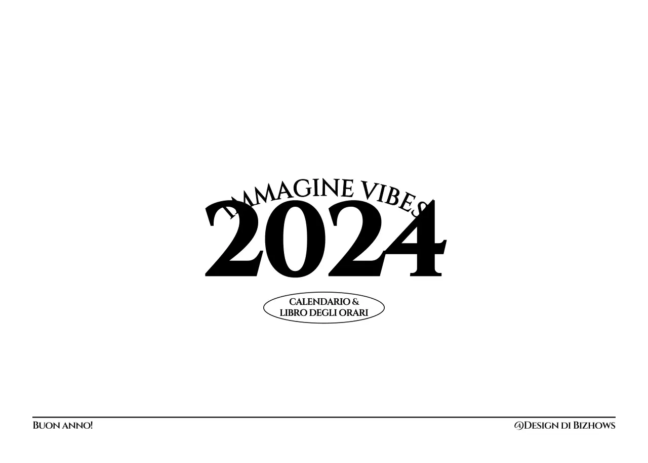 Calendario da parete in stile semplice con concetto di fotografia di viaggio emozionale in bianco e nero