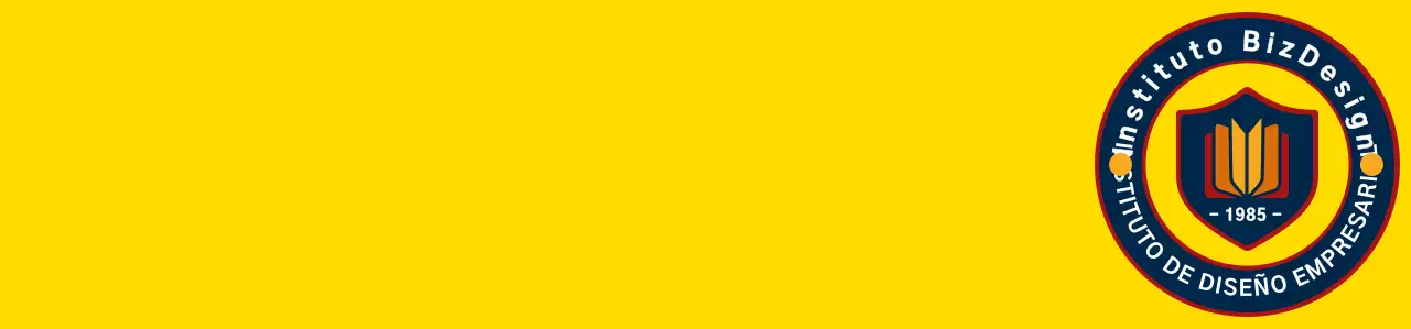 Simple y limpio símbolo de escudo y emblema logotipo estilo combinación en amarillo y azul marino-rojo Organización de servicio de gobierno de estudiantes de secundaria.