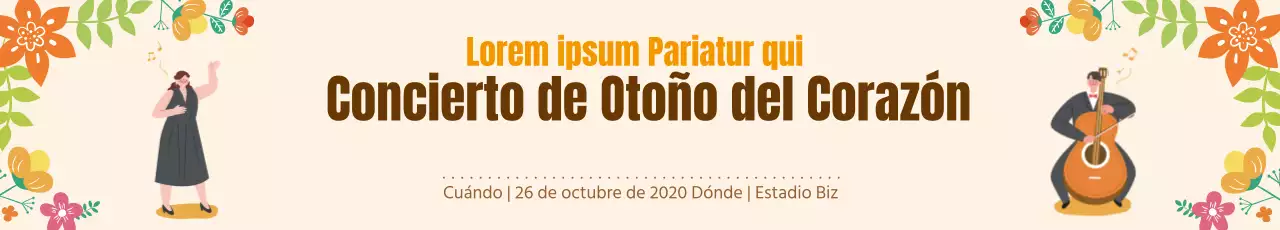 Concierto de otoño_Garo Banner