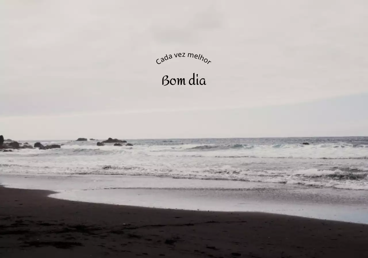 Fotografia e caligrafia emocionais do oceano