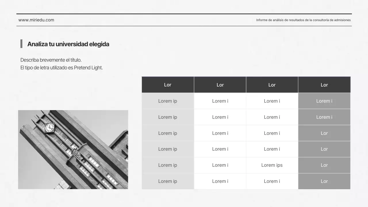 Greytone's Neat Consultoría de Admisiones Informe de Análisis de Resultados Admisiones Universitarias SAT Agencia de Admisiones Edu