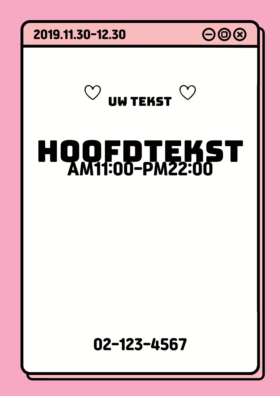 Leuke sjablonen voor tekstinvoer