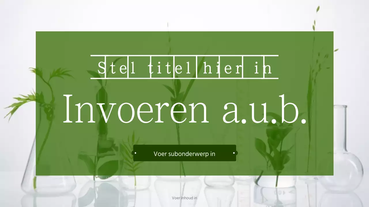 Groen handschriftpapier