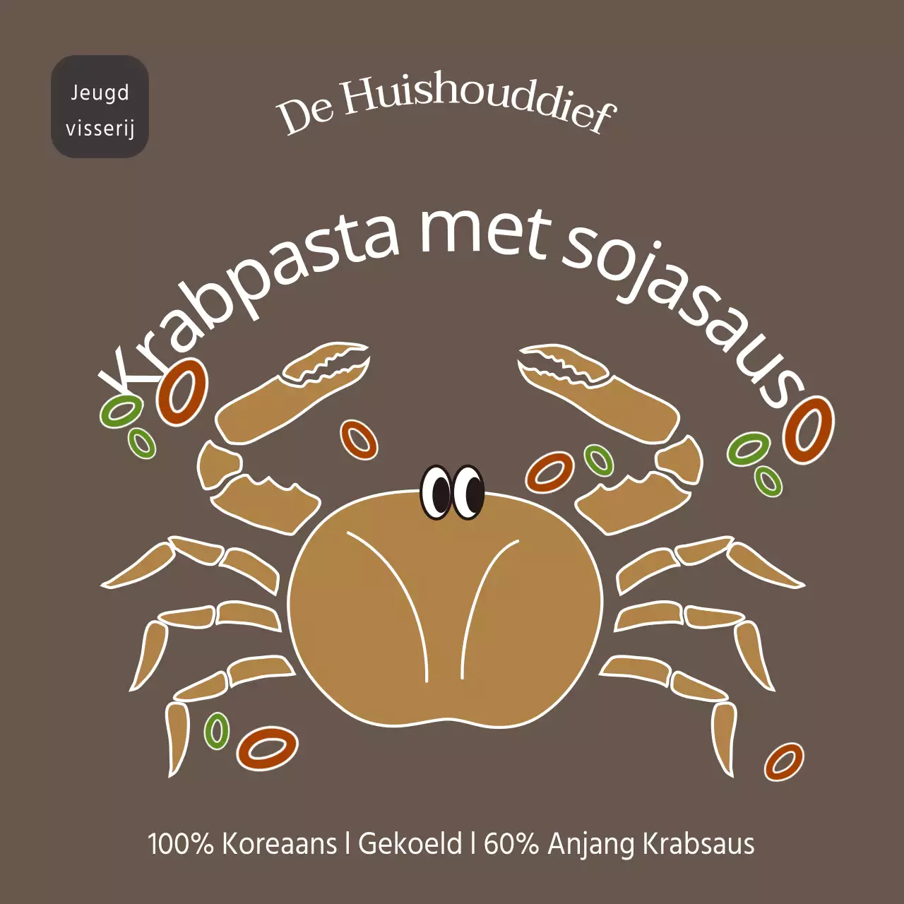 Zeevruchten sojasaus krabpasta