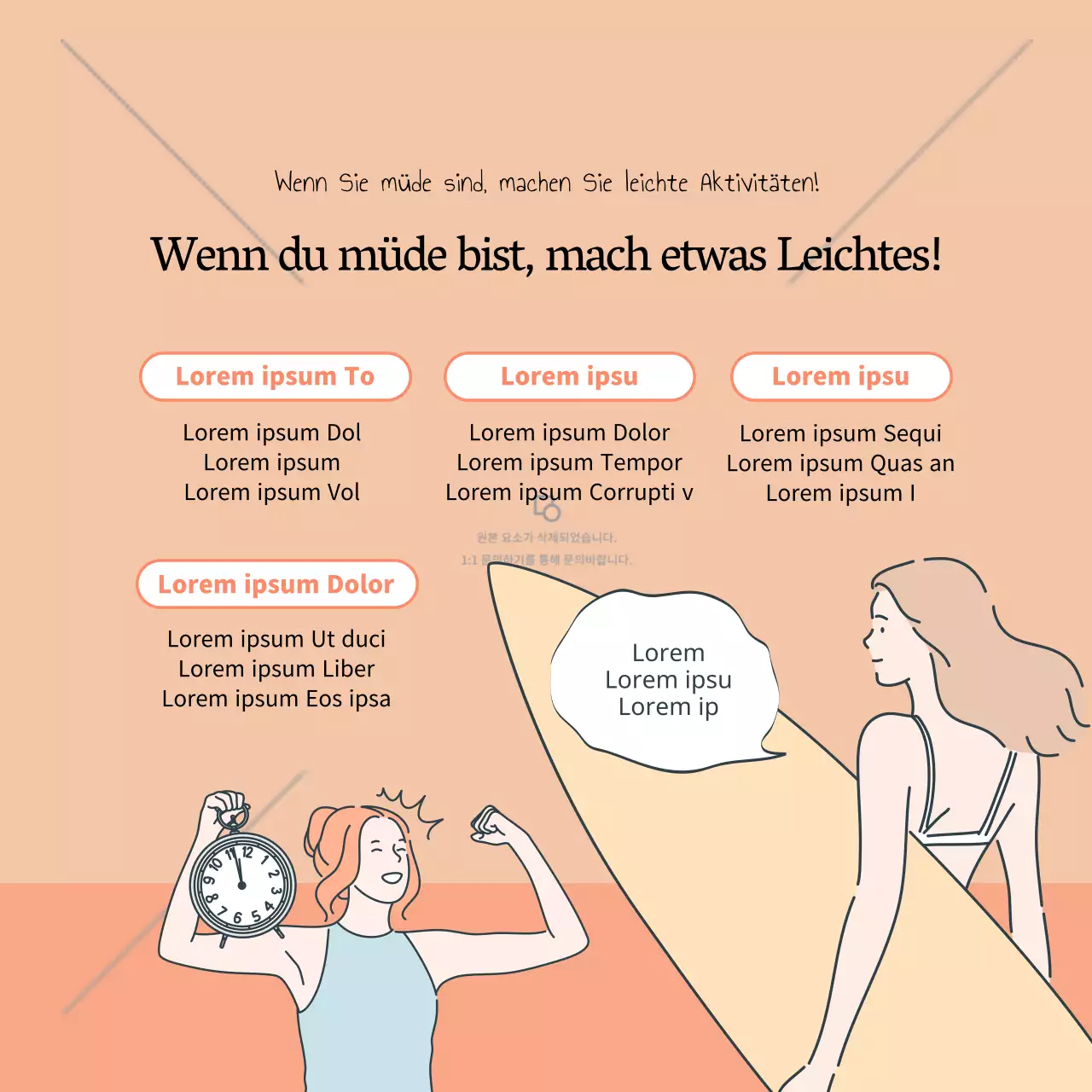 Aprikose und fleischfarbene Frühlingsgefühle CardNews