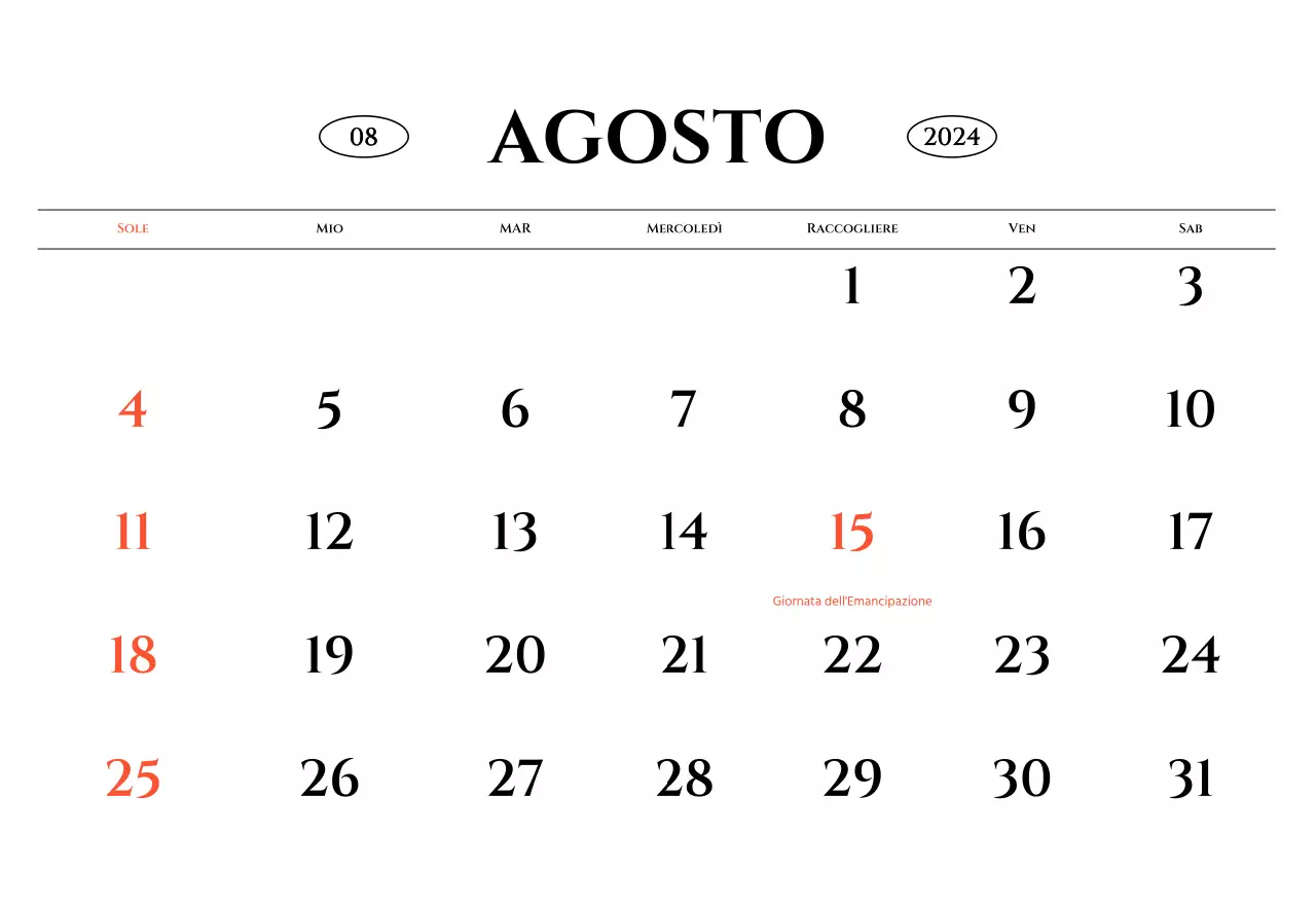 Calendario da parete in stile semplice con concetto di fotografia di viaggio emozionale in bianco e nero