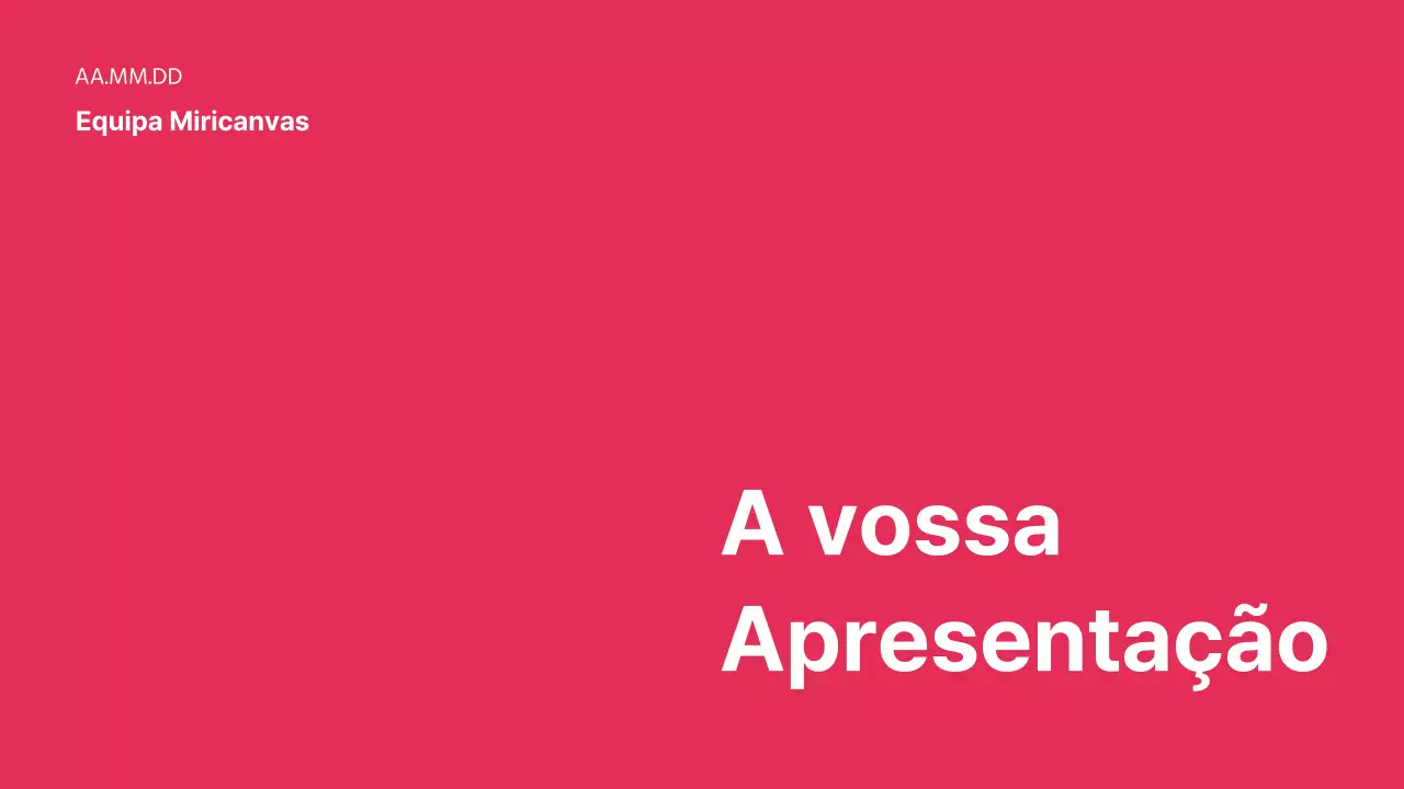 Apresentações básicas