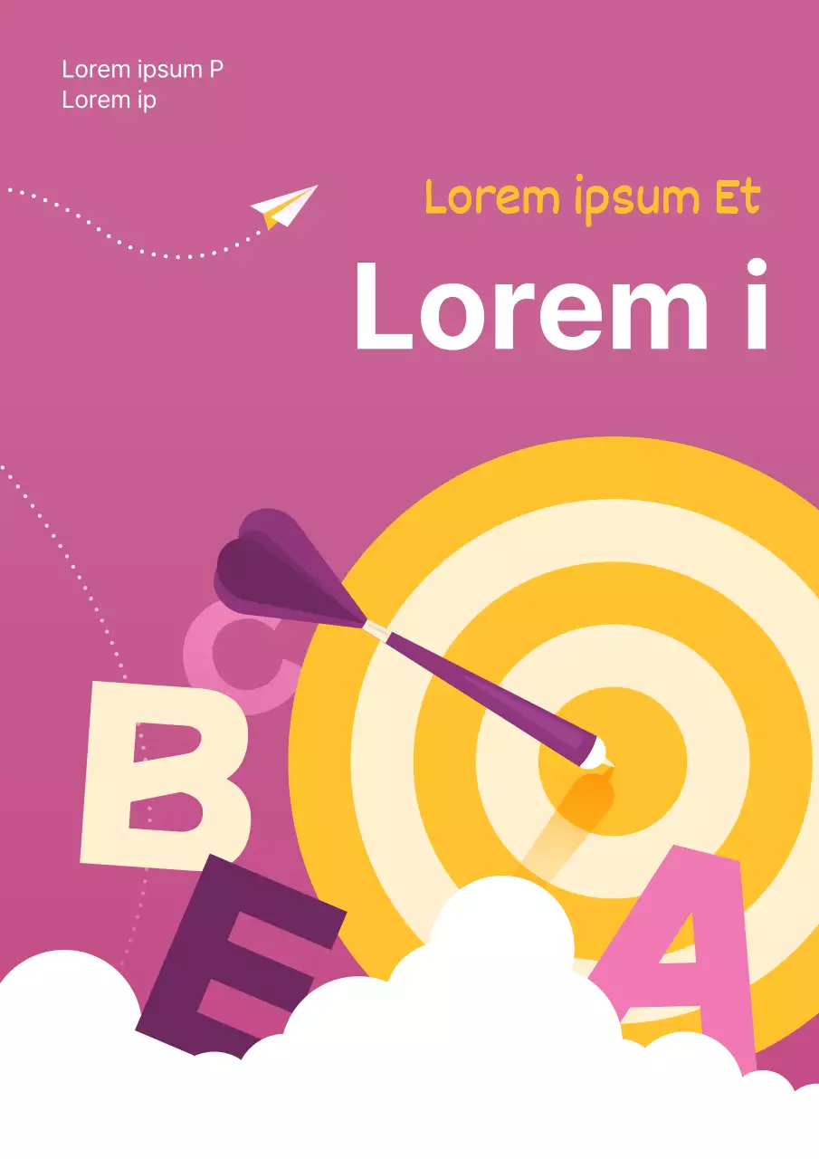 Jaune mauve, propre, contenu du livre de questions illustré