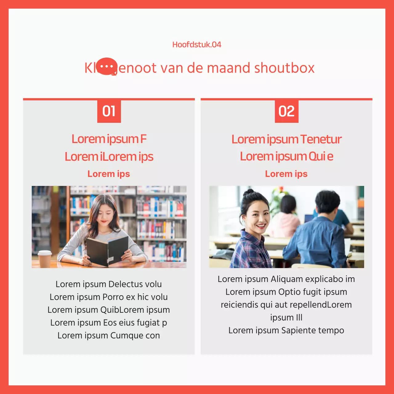 Red's eenvoudig universiteitsdepartement maandelijks nieuws