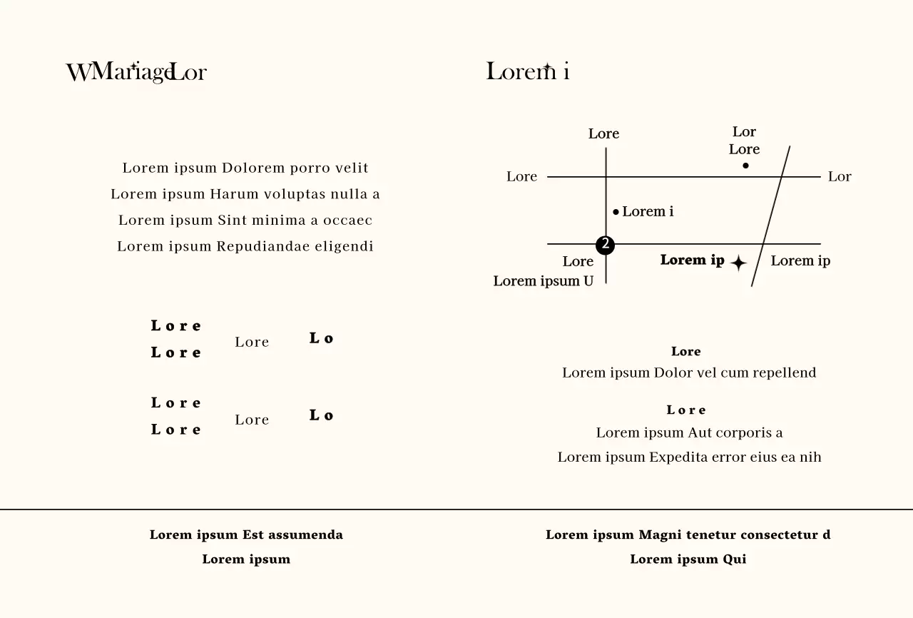 Invitation de mariage avec illustration florale aquarelle avec lignes