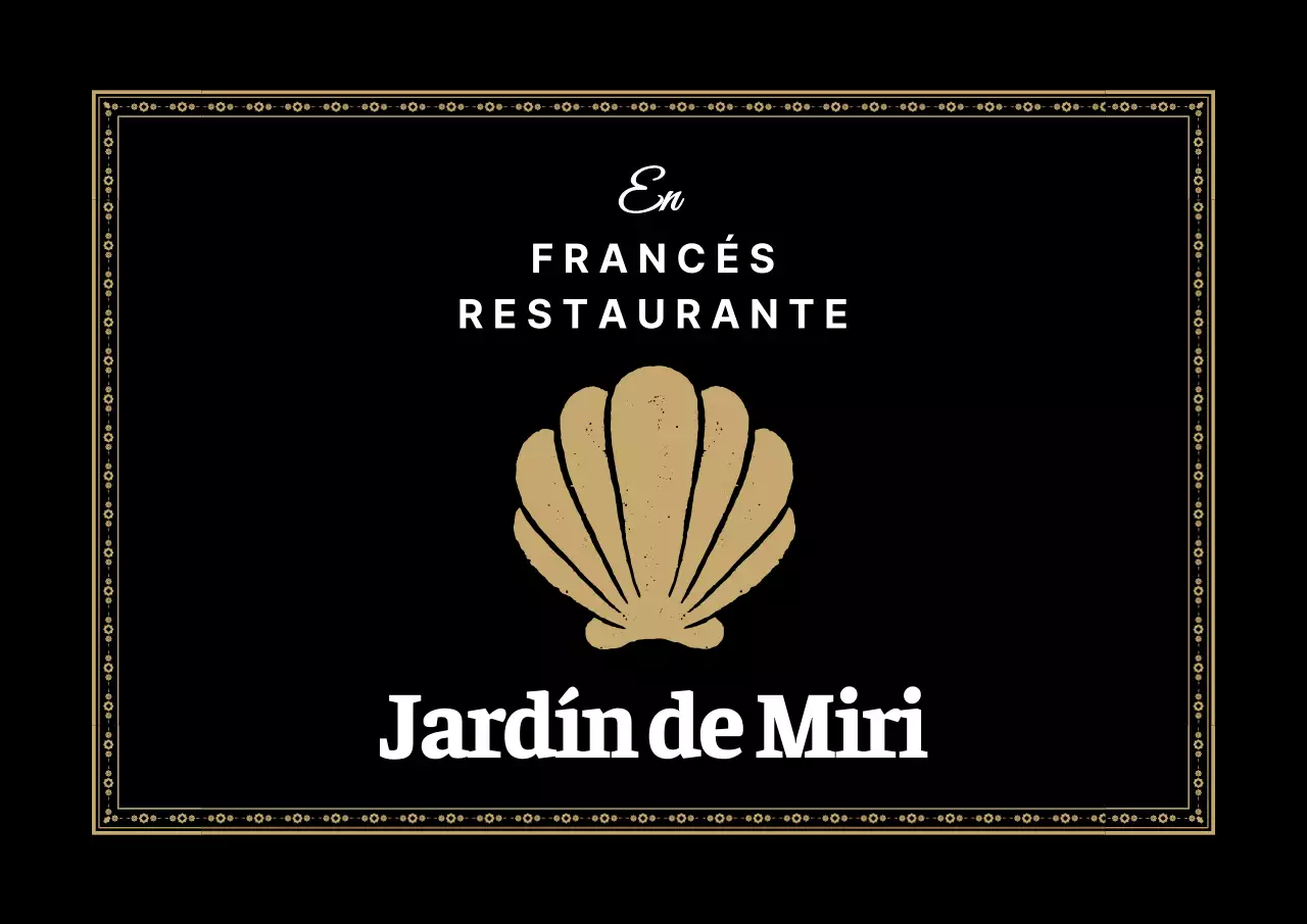 Estilo elegante y limpio en blanco y negro para el logotipo de un restaurante