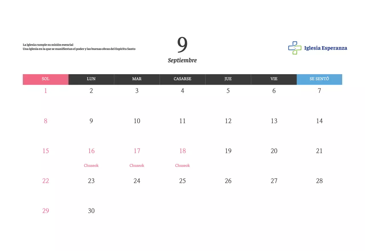 Caligrafía fotográfica blanca Iglesia