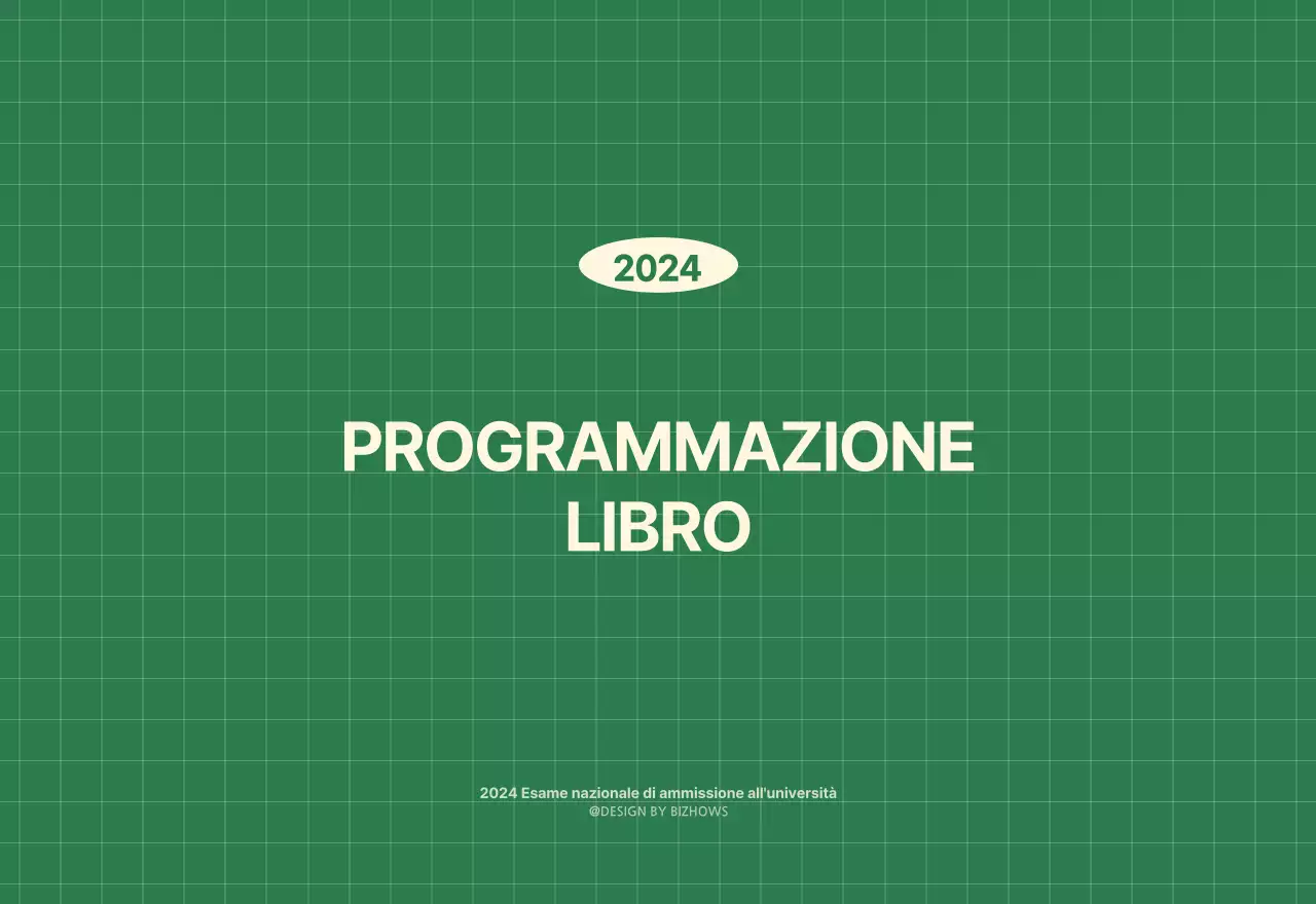 Calendario da parete SAT D-day concept in verde e giallo chiaro