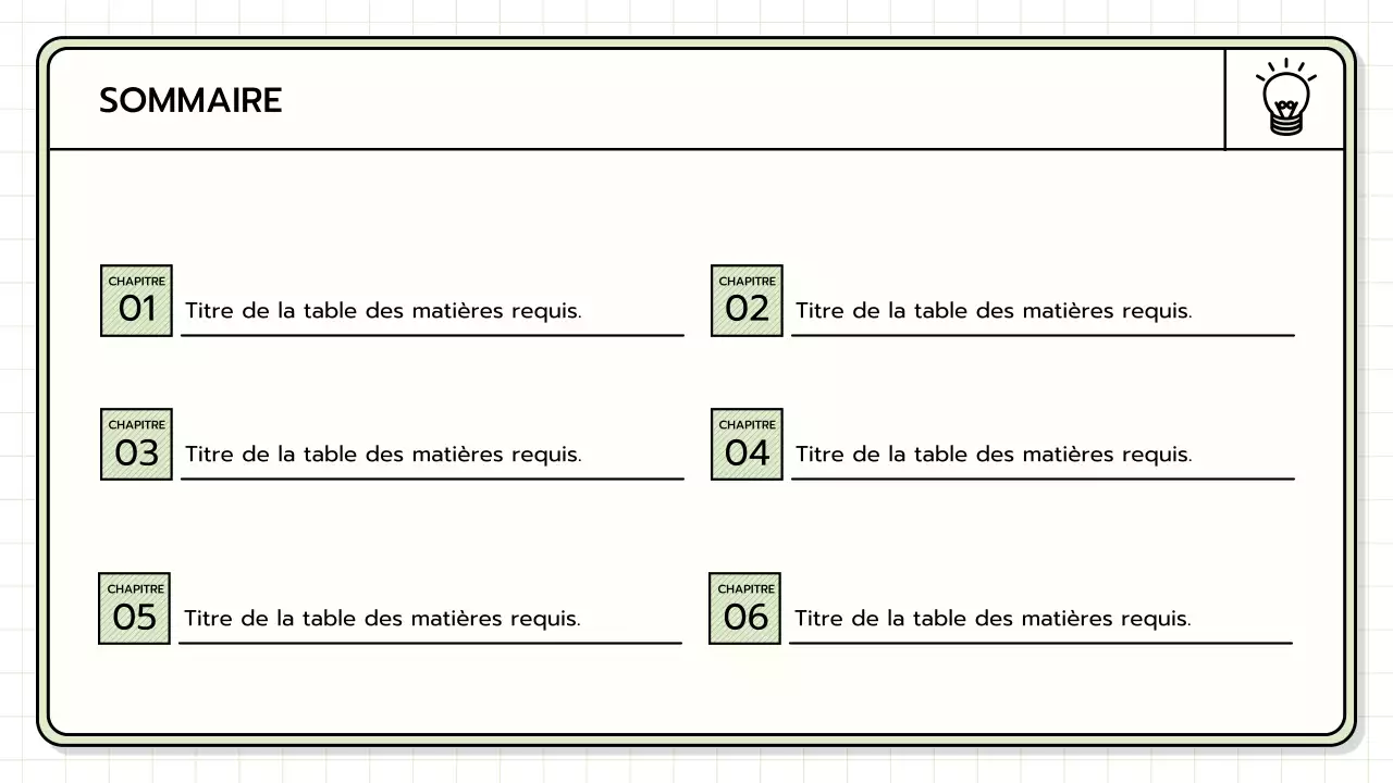 Un kit de présentation de base en jaune, vert lime et bleu