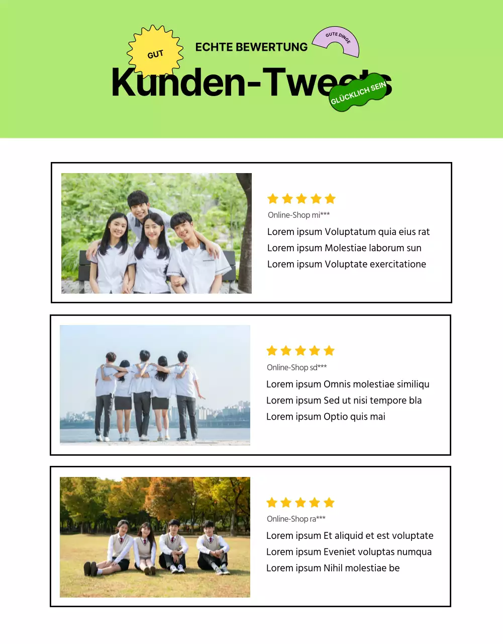 Erfahren Sie mehr über den Verleih von farbenfrohen, frühlingshaften Schuluniformen