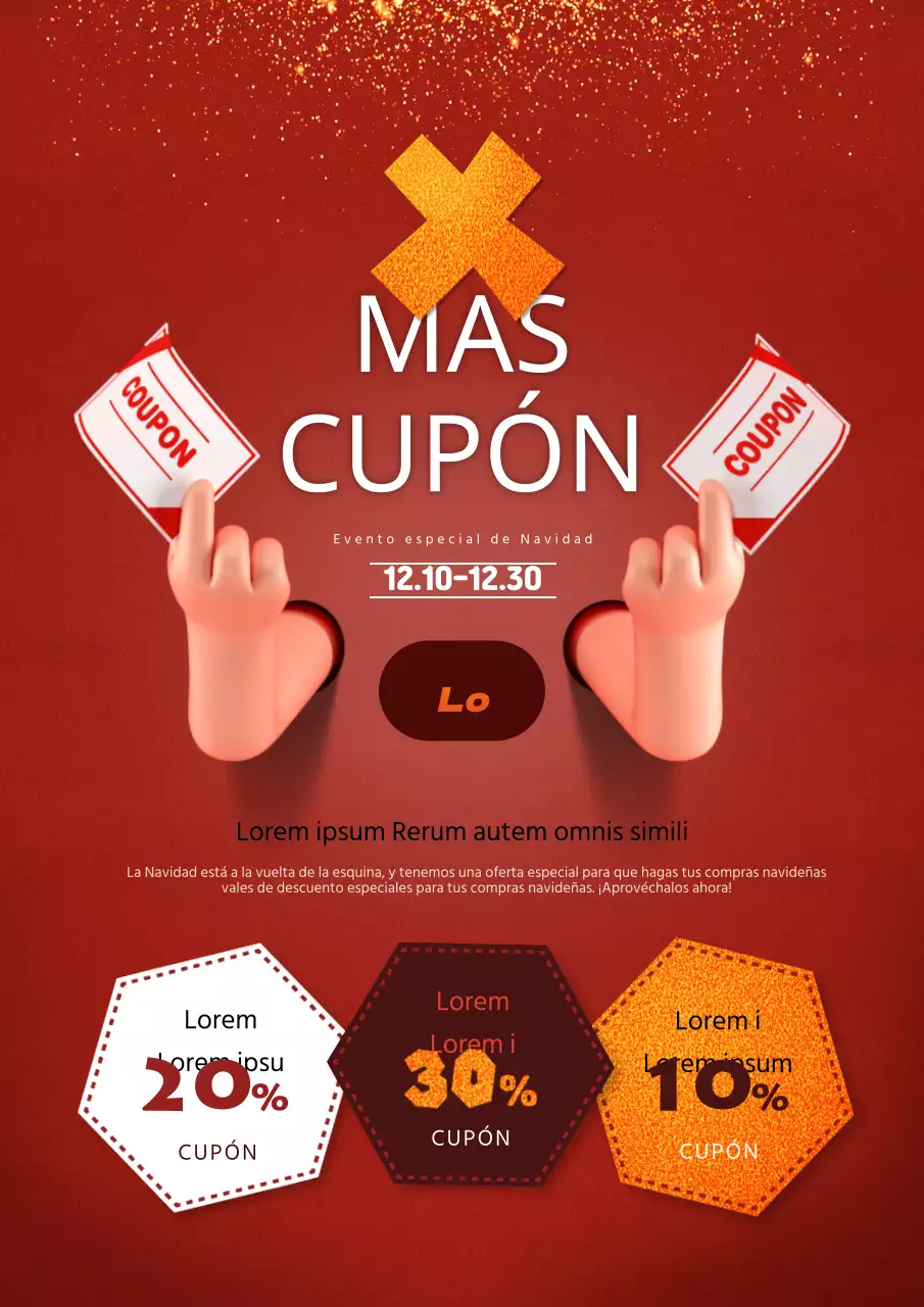 Códigos de cupón X-MAS