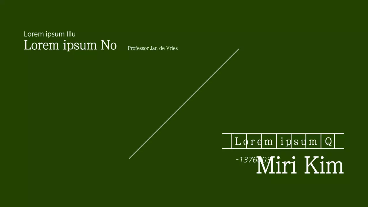 Groen handschriftpapier