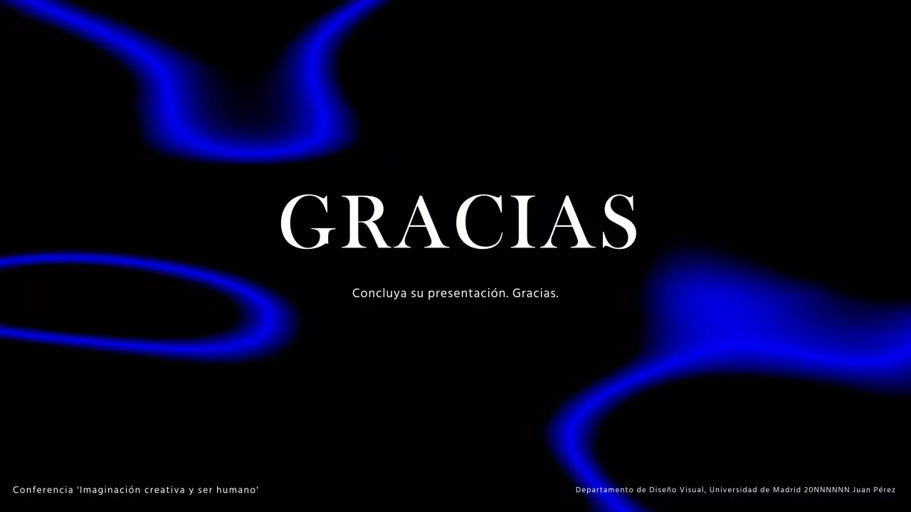 Moderno reportaje en azul, negro y blanco