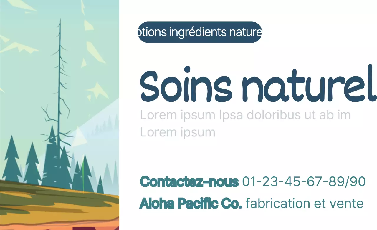 Soins de la nature